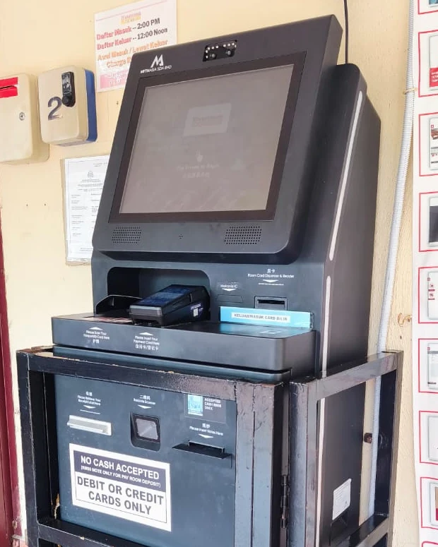 Classic Kiosk M150 installed at Rivermoon Kuantan